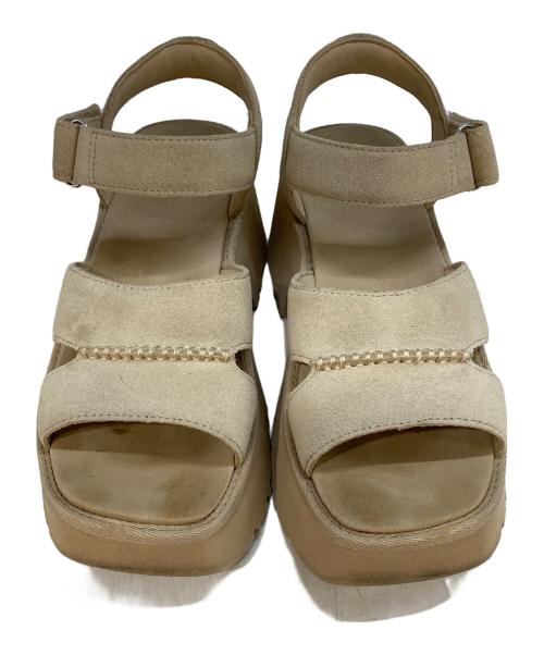 UGG（アグ）UGG (アグ) W NEW HEIGHTS ANKLE STRAP　FD1124L ベージュ サイズ:24の古着・服飾アイテム