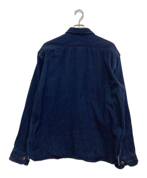 MOMOTARO JEANS（桃太郎ジーンズ）MOMOTARO JEANS (桃太郎ジーンズ) 刺し子 ワークジャケット インディゴ サイズ:46の古着・服飾アイテム