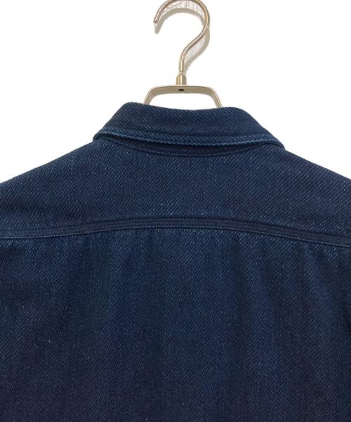 MOMOTARO JEANS（桃太郎ジーンズ）MOMOTARO JEANS (桃太郎ジーンズ) 刺し子 ワークジャケット インディゴ サイズ:46の古着・服飾アイテム