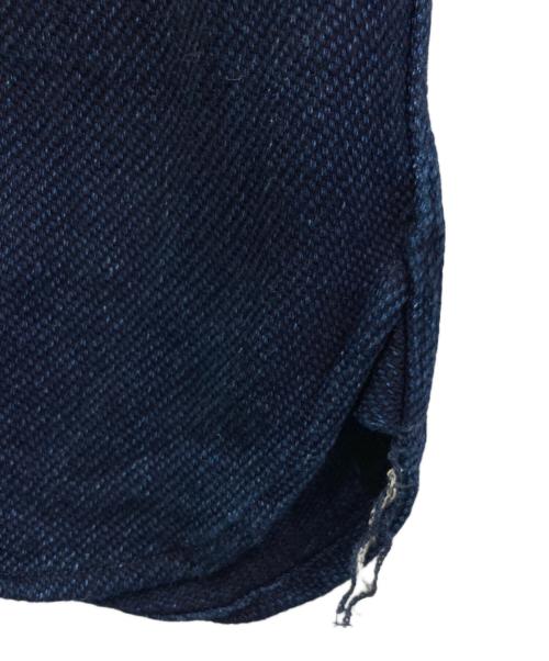 MOMOTARO JEANS（桃太郎ジーンズ）MOMOTARO JEANS (桃太郎ジーンズ) 刺し子 ワークジャケット インディゴ サイズ:46の古着・服飾アイテム