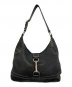 COACHコーチ）の古着「ハンプトンズ ホーボーワンショルダーバッグ　13088」｜ブラック
