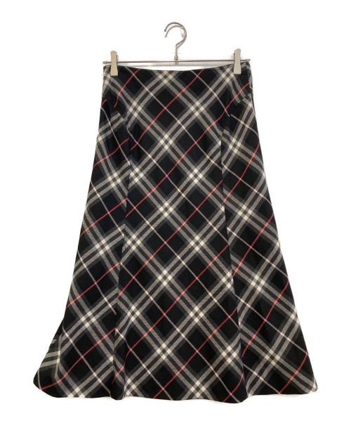 BURBERRY LONDON（バーバリーロンドン）BURBERRY LONDON (バーバリーロンドン) ノバチェックスカート ネイビー サイズ:38の古着・服飾アイテム