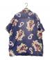 pataloha (パタロハ) 00`sウクレレ柄アロハシャツ パープル サイズ:L：25000円
