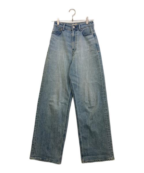 YANUK（ヤヌーク）YANUK (ヤヌーク) JOAN(LOOSE STRAIGHT)FVS インディゴ サイズ:24の古着・服飾アイテム