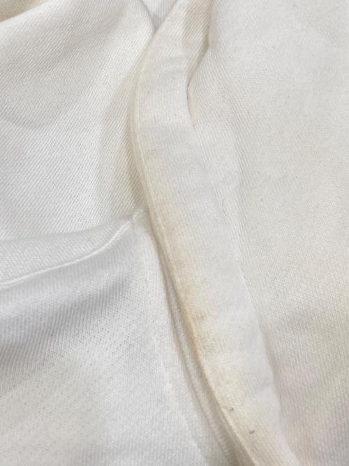 adidas（アディダス）adidas (アディダス) GUCCI (グッチ) トレフォイルエンブロイダリー/プルオーバーパーカー　702607 XJEDA ホワイト サイズ:Sの古着・服飾アイテム