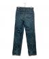 Vivienne Westwood man (ヴィヴィアン ウェストウッド マン) ダイヤモンドパターンダメージ加工デニムパンツ インディゴ サイズ:46：18000円