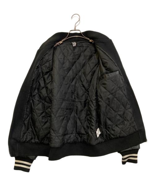 WIND AND SEA（ウィンダンシー）WIND AND SEA (ウィンダンシー) BILLIONAIRE BOYS CLUB (ビリオネアボーイズクラブ) VARSITY JACKET ブラック サイズ:Mの古着・服飾アイテム