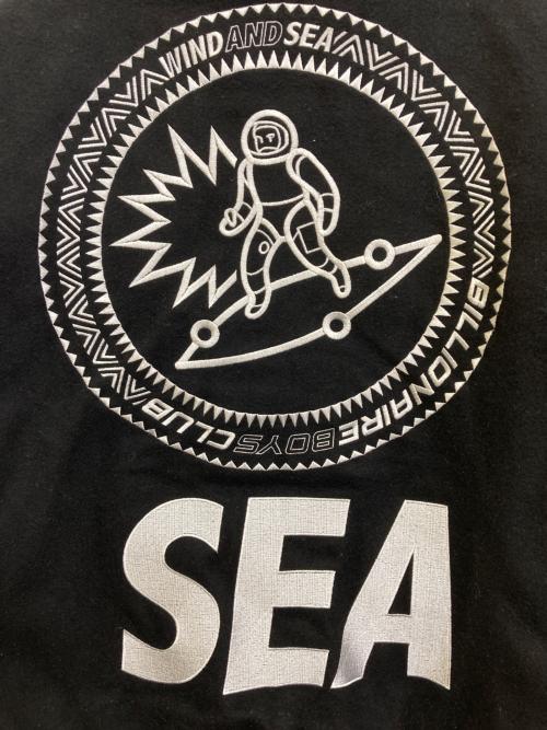 WIND AND SEA（ウィンダンシー）WIND AND SEA (ウィンダンシー) BILLIONAIRE BOYS CLUB (ビリオネアボーイズクラブ) VARSITY JACKET ブラック サイズ:Mの古着・服飾アイテム
