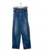 POLO RALPH LAURENポロ・ラルフローレン）の古着「Paperbag Jean」｜インディゴ