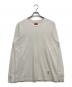 SUPREME（シュプリーム）の古着「TRADEMARK L/S TOP」｜ホワイト