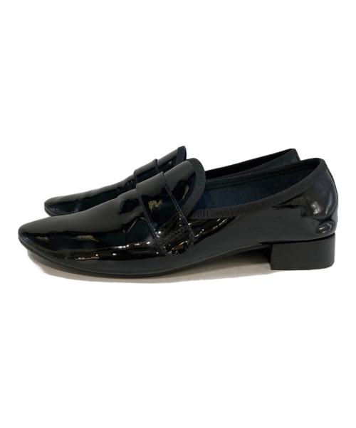 repetto（レペット）repetto (レペット) エナメルオペラローファー ブラック サイズ:37の古着・服飾アイテム