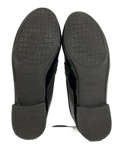 repetto（レペット）repetto (レペット) エナメルオペラローファー ブラック サイズ:37の古着・服飾アイテム