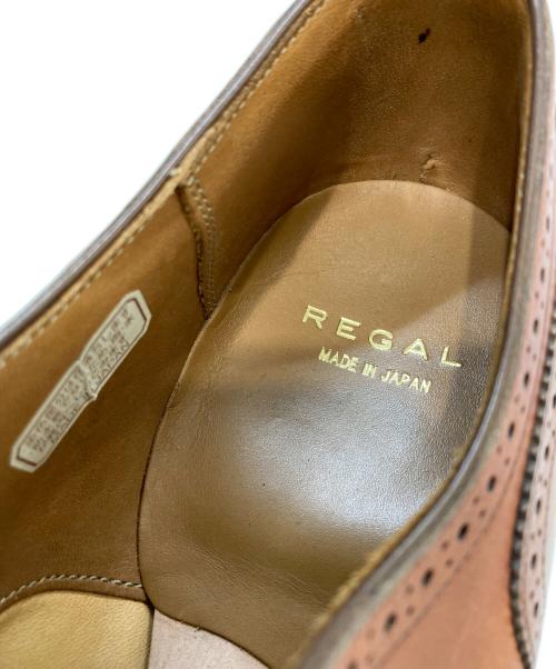 REGAL（リーガル）REGAL (リーガル) ウィングチップシューズ アイボリー サイズ:26の古着・服飾アイテム