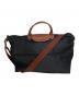 LONGCHAMP（ロンシャン）の古着「トラベルバッグ」｜ブラック