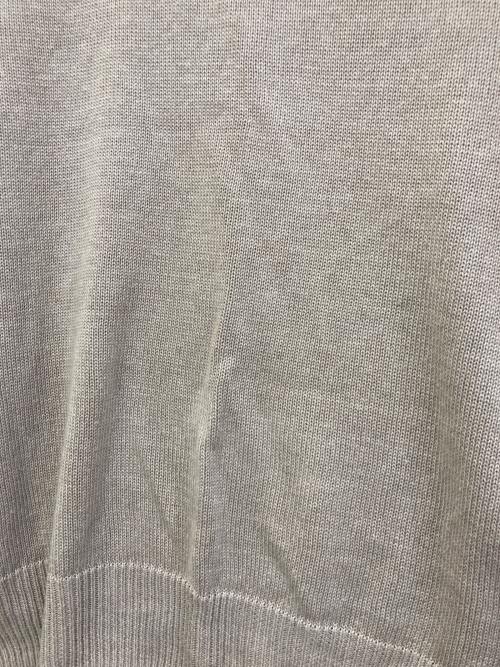BATONER（バトナ―）BATONER (バトナ―) WASHED HIGH COUNT LINEN CREWNECK ベージュ サイズ:3の古着・服飾アイテム