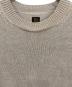 BATONER (バトナ―) WASHED HIGH COUNT LINEN CREWNECK ベージュ サイズ:3：8000円