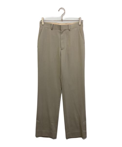 AURALEE（オーラリー）AURALEE (オーラリー) HARD TWIST WOOL DOBBY SLACKS ベージュ サイズ:1の古着・服飾アイテム