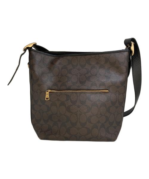 COACH（コーチ）COACH (コーチ) シグネチャーショルダーバッグ　C2819 ブラウンの古着・服飾アイテム