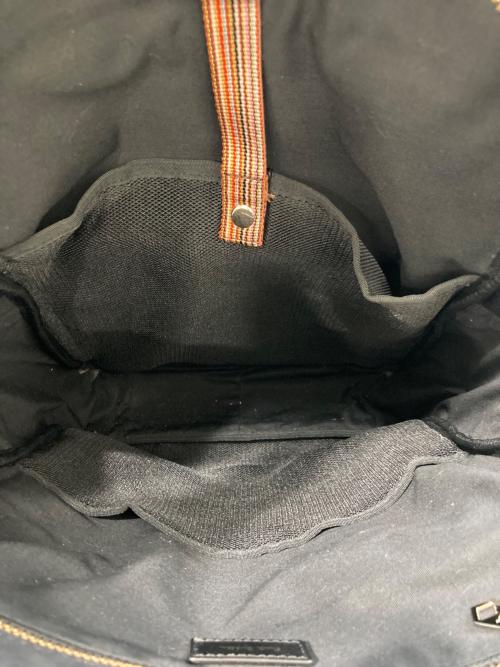PAUL SMITH（ポールスミス）PAUL SMITH (ポールスミス) バックパック ブラックの古着・服飾アイテム