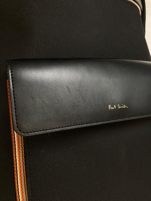 PAUL SMITH（ポールスミス）PAUL SMITH (ポールスミス) バックパック ブラックの古着・服飾アイテム