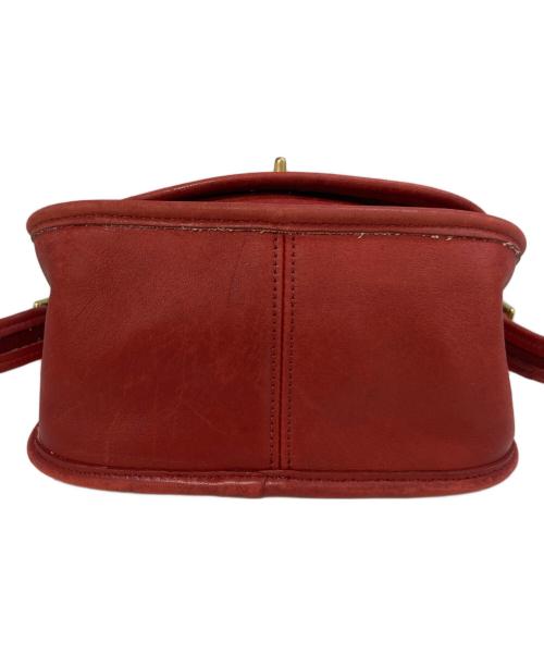 COACH（コーチ）COACH (コーチ) レザーショルダーバッグ　9965 レッドの古着・服飾アイテム