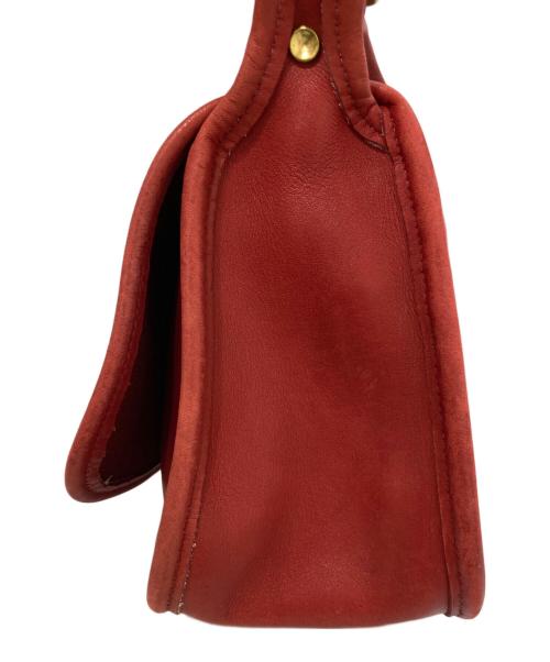 COACH（コーチ）COACH (コーチ) レザーショルダーバッグ　9965 レッドの古着・服飾アイテム