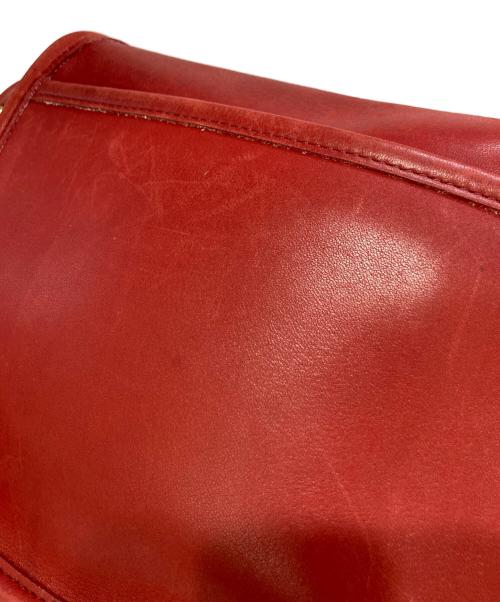 COACH（コーチ）COACH (コーチ) レザーショルダーバッグ　9965 レッドの古着・服飾アイテム