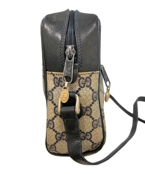 GUCCI（グッチ）GUCCI (グッチ) ショルダーバッグ ネイビーの古着・服飾アイテム