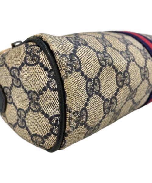 GUCCI（グッチ）GUCCI (グッチ) ショルダーバッグ ネイビーの古着・服飾アイテム