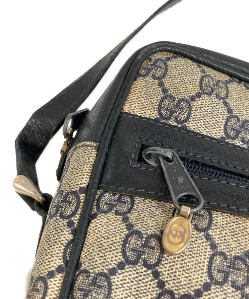 GUCCI（グッチ）GUCCI (グッチ) ショルダーバッグ ネイビーの古着・服飾アイテム