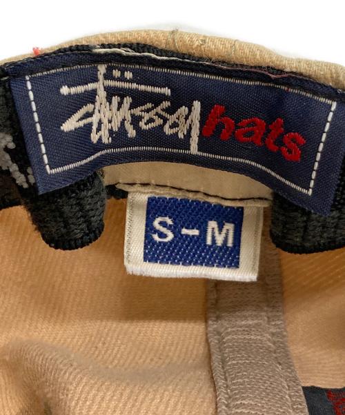 stussy（ステューシー）stussy (ステューシー) 90`s キャップ ベージュの古着・服飾アイテム