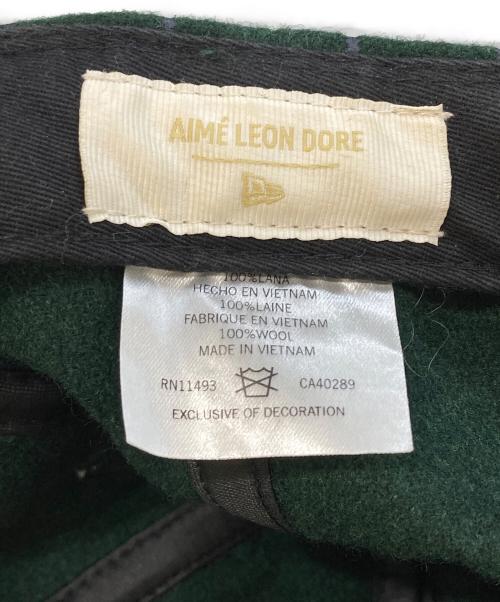 New Era（ニューエラ）New Era (ニューエラ) Aime Leon Dore (エメ レオン ドレ) キャップ グリーンの古着・服飾アイテム