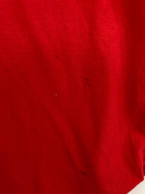 INDEPENDENT（インディペンデント）INDEPENDENT (インディペンデント) プリントカットソー レッド サイズ:Lの古着・服飾アイテム