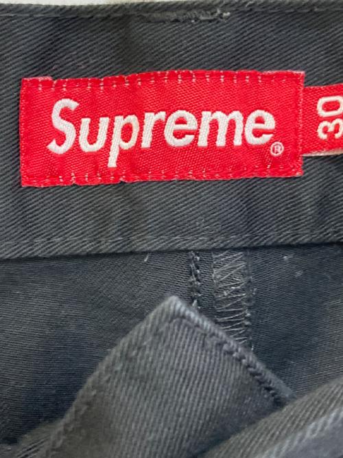 SUPREME（シュプリーム）Supreme (シュプリーム) ワークパンツ ブラック サイズ:30の古着・服飾アイテム