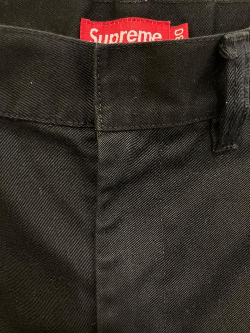SUPREME（シュプリーム）Supreme (シュプリーム) ワークパンツ ブラック サイズ:30の古着・服飾アイテム
