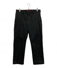 SUPREME（シュプリーム）の古着「ワークパンツ」｜ブラック