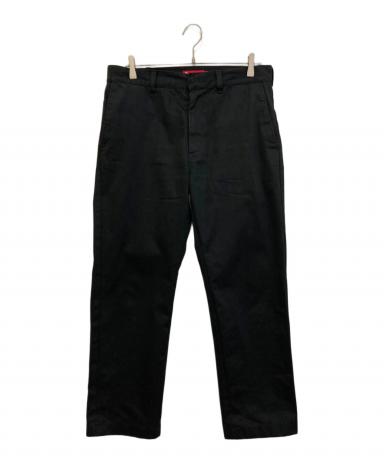 中古・古着通販】SUPREME (シュプリーム) ワークパンツ ブラック