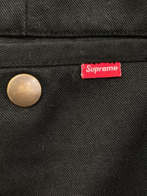 SUPREME（シュプリーム）SUPREME (シュプリーム) ワークパンツ ブラック サイズ:32の古着・服飾アイテム
