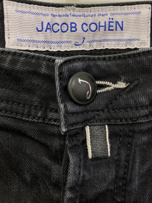 JACOB COHEN（ヤコブコーエン）JACOB COHEN (ヤコブコーエン) J688 ブラックデニムパンツ ブラック サイズ:32の古着・服飾アイテム