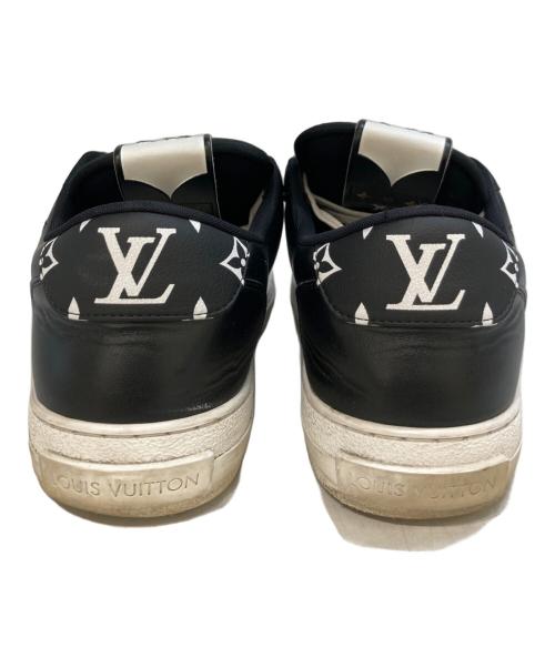LOUIS VUITTON（ルイ ヴィトン）LOUIS VUITTON (ルイ ヴィトン) チャーリー・ラインローカットスニーカー　LD0224 ブラック サイズ:10の古着・服飾アイテム