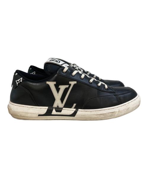 LOUIS VUITTON（ルイ ヴィトン）LOUIS VUITTON (ルイ ヴィトン) チャーリー・ラインローカットスニーカー　LD0224 ブラック サイズ:10の古着・服飾アイテム