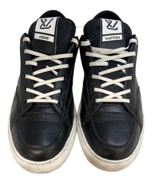 LOUIS VUITTON（ルイ ヴィトン）LOUIS VUITTON (ルイ ヴィトン) チャーリー・ラインローカットスニーカー　LD0224 ブラック サイズ:10の古着・服飾アイテム