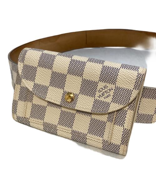 LOUIS VUITTON（ルイ ヴィトン）LOUIS VUITTON (ルイ ヴィトン) サンチュール ポシェット ソロ　M9835 アイボリーの古着・服飾アイテム