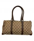GUCCIグッチ）の古着「GGスプリームミニボストンバッグ　000・0846」｜ブラウン
