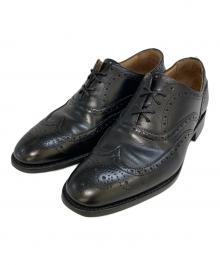 JOSEPH CHEANEY（ジョセフチーニー）の古着「ウィングチップシューズ」｜ブラック