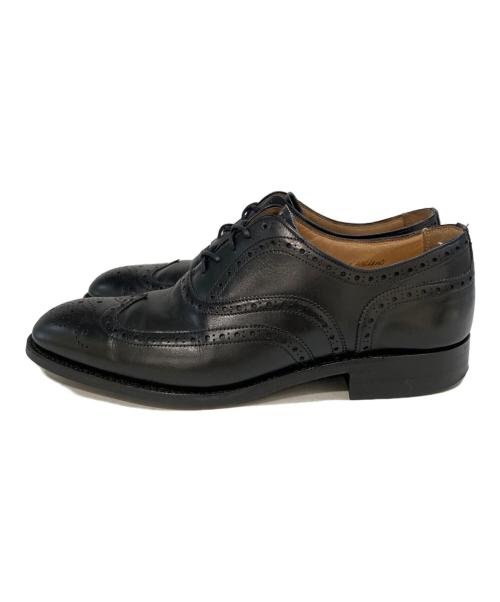 JOSEPH CHEANEY（ジョセフチーニー）JOSEPH CHEANEY (ジョセフチーニー) ウィングチップシューズ ブラック サイズ:6 1/2の古着・服飾アイテム