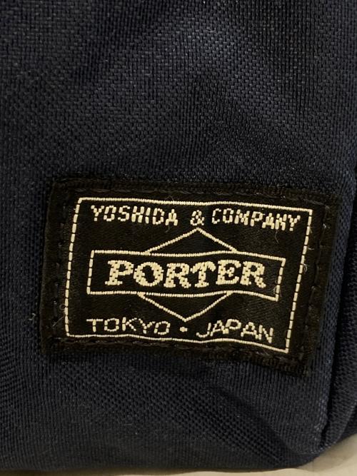 PORTER（ポーター）PORTER (ポーター) DRAFTショルダーバッグ ネイビーの古着・服飾アイテム