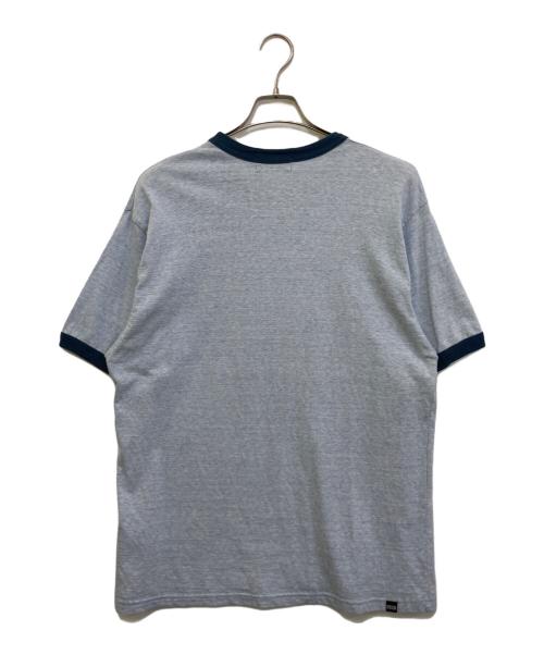 Hysteric Glamour（ヒステリックグラマー）Hysteric Glamour (ヒステリックグラマー) FIRE BEAR GLITTER Tシャツ ブルー サイズ:XLの古着・服飾アイテム