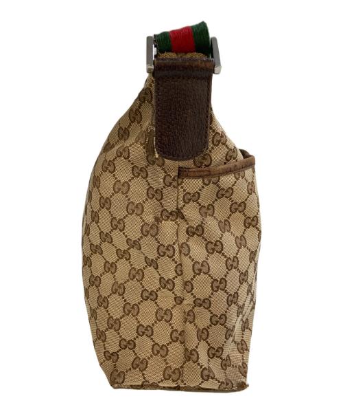 GUCCI（グッチ）GUCCI (グッチ) ショルダーバッグ　189751 ベージュの古着・服飾アイテム