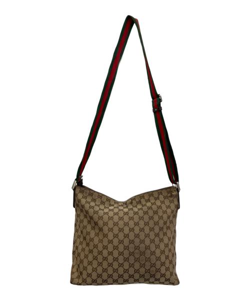 GUCCI（グッチ）GUCCI (グッチ) ショルダーバッグ　189751 ベージュの古着・服飾アイテム